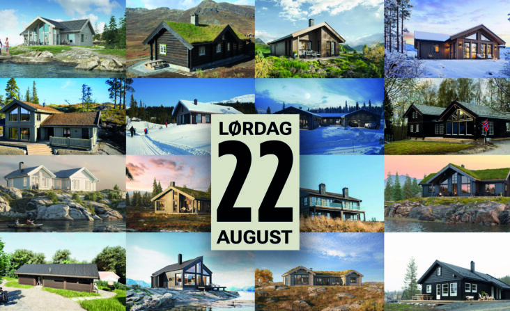 Hytte- og tomtemesse lørdag 22. august